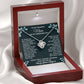 From Son To Mom On Wedding Day - Love Knot Necklace - Celeste Jewel