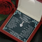 From Son To Mom On Wedding Day - Sparkling Radiance Necklace - Celeste Jewel