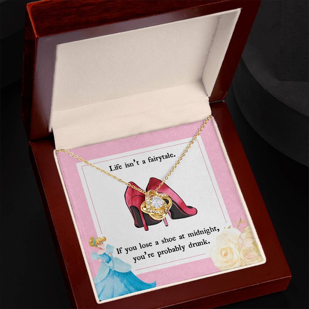 Gag Gift For Single Friend - Love Knot Necklace - Celeste Jewel