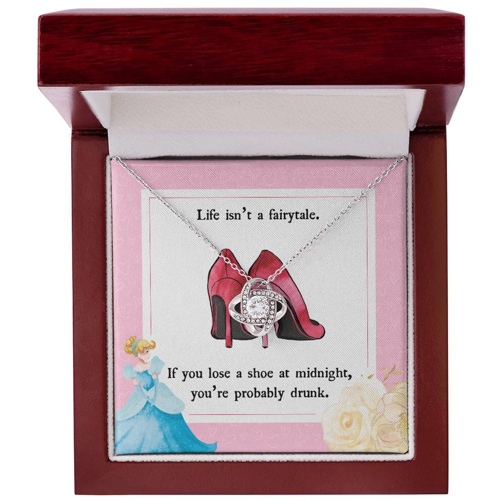 Gag Gift For Single Friend - Love Knot Necklace - Celeste Jewel