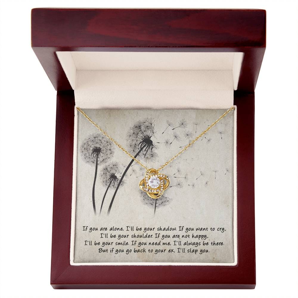 Gag Gift For Your Best Friend/Sister - Love Knot Necklace - Celeste Jewel