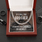 Gift For Biker - If I Call You My Biker - Cuban Link Chain Necklace - Celeste Jewel