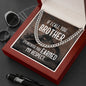 Gift For Biker - If I Call You My Biker - Cuban Link Chain Necklace - Celeste Jewel