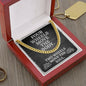 Gift For Biker - Move The Soul - Cuban Link Chain Necklace - Celeste Jewel