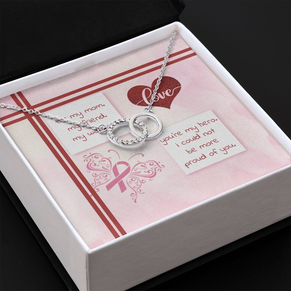 Gift For Cancer Patient/Survivor - My Warrior - Perfect Pair Necklace - Celeste Jewel