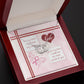 Gift For Cancer Patient/Survivor - My Warrior - Perfect Pair Necklace - Celeste Jewel