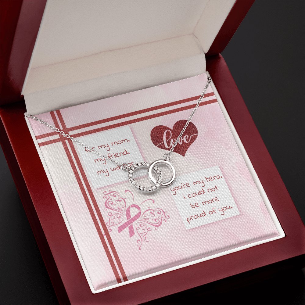 Gift For Cancer Patient/Survivor - My Warrior - Perfect Pair Necklace - Celeste Jewel