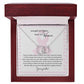 Gift For Cancer Patient/Survivor - Strength Of A Fighter - Perfect Pair Necklace - Celeste Jewel