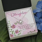 Gift For Daughter - Special Woman You Are - Love Knot Necklace - Celeste Jewel
