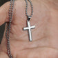 Gift For Firefighter - Merry Christmas - Cross Necklace - Celeste Jewel