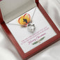 Gift For Firefighter - Merry Christmas - Eternal Love Necklace - Celeste Jewel