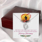 Gift For Firefighter - Merry Christmas - Eternal Love Necklace - Celeste Jewel