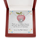 Gift For Teacher - For Being A Teacher - Love Knot Necklace - Celeste Jewel
