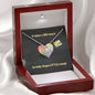 Gift For Teacher - Shape Little Minds - Love Knot Necklace - Celeste Jewel
