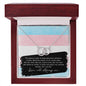 Gift For Transgender - Love Will Always Win - Perfect Pair Necklace - Celeste Jewel