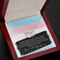 Gift For Transgender - Love Will Always Win - Perfect Pair Necklace - Celeste Jewel