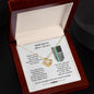 Gift For Veteran & Military Personnel - Thank You For Your Service - Love Knot Necklace - Celeste Jewel