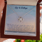 Graduation Gift For Her - Off To College - Love Knot Necklace - Celeste Jewel