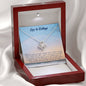Graduation Gift For Her - Off To College - Love Knot Necklace - Celeste Jewel