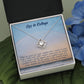 Graduation Gift For Her - Off To College - Love Knot Necklace - Celeste Jewel