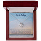 Graduation Gift For Her - Off To College - Love Knot Necklace - Celeste Jewel