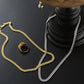 Graduation Gift For Him - Enjoy The Journey - Cuban Link Chain Necklace - Celeste Jewel