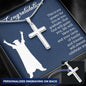 Graduation - This Is My Prayer - Personalized Cross Necklace - Celeste Jewel
