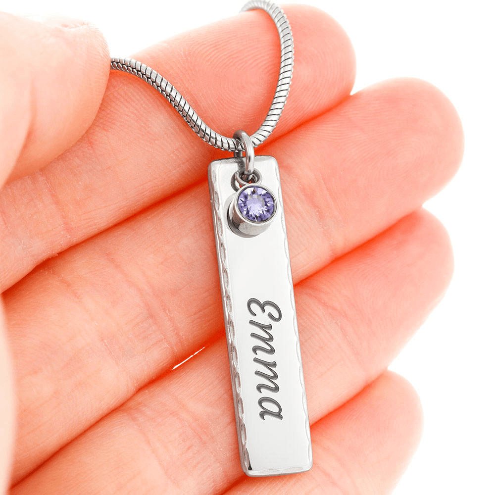 Graduation - Wishing You A New World - Birthstone Necklace - Celeste Jewel