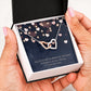 Guarded By Our Mother - Interlocking Hearts Necklace - Celeste Jewel