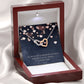 Guarded By Our Mother - Interlocking Hearts Necklace - Celeste Jewel