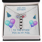 Hap-Pea Birthday - Pea Pod Necklace - Celeste Jewel
