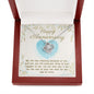 Happy Anniversary Gift - Life Has Meaning - Love Knot Necklace - Celeste Jewel