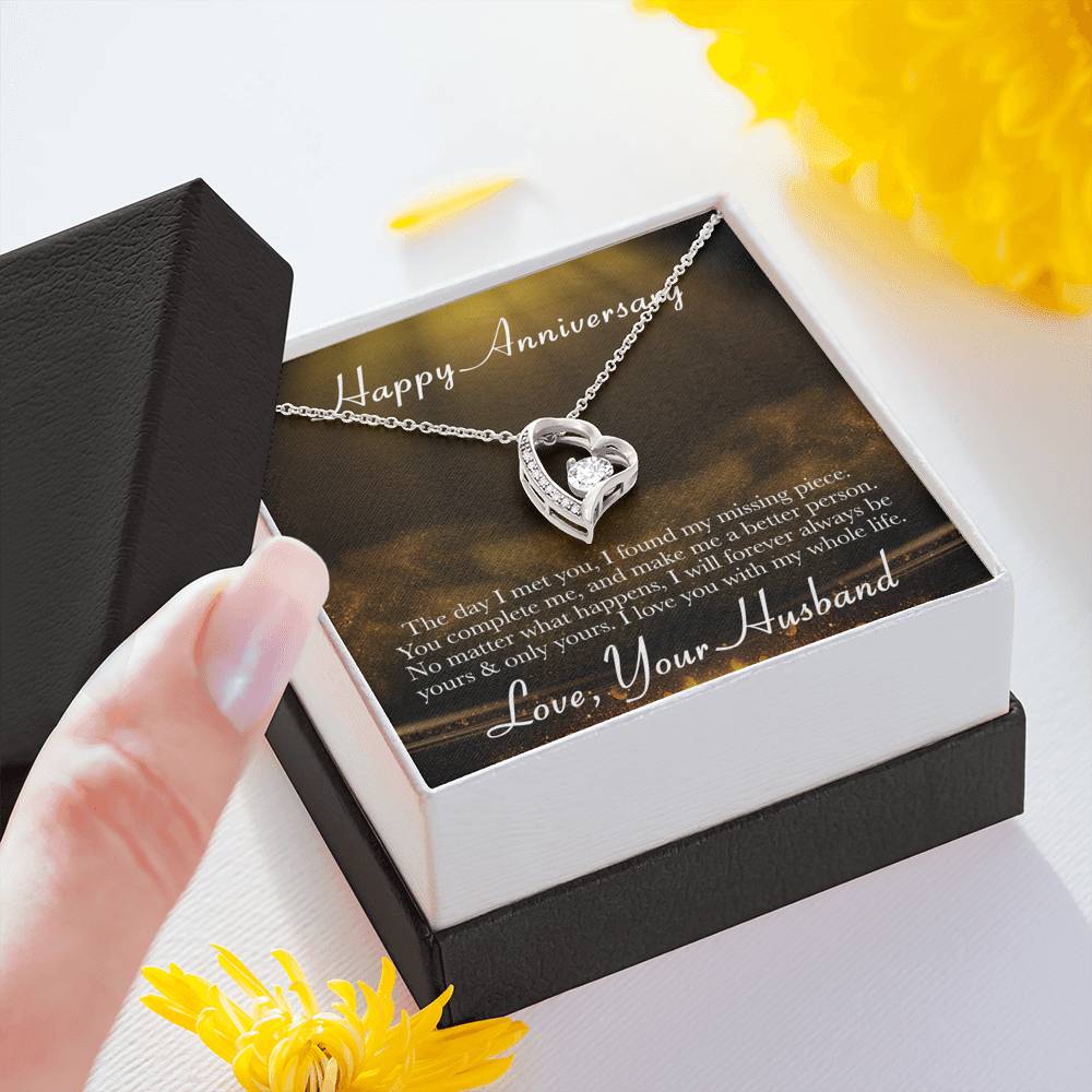 Happy Anniversary -My Missing Piece - Eternal Love Necklace - Celeste Jewel