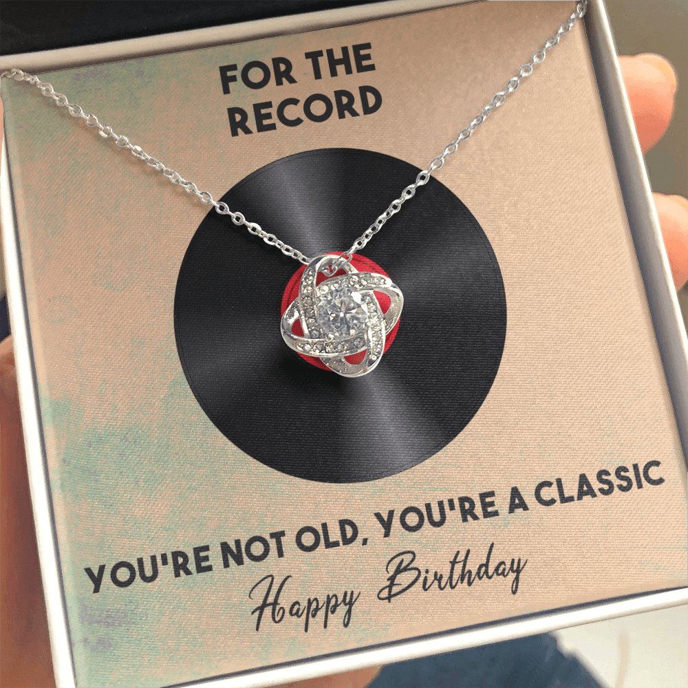 Happy Birthday - For The Record - Love Knot Necklace - Celeste Jewel