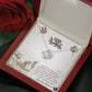 Happy Birthday - Just Like Wine - Love Knot Necklace - Celeste Jewel