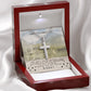 Happy Father's Day Gift For Dad - Wife To Husband - Personalized Cross Necklace - Celeste Jewel