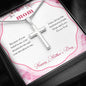 Happy Mother's Day - Anchored In Faith - Cross Necklace - Celeste Jewel