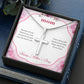 Happy Mother's Day - Anchored In Faith - Cross Necklace - Celeste Jewel
