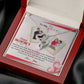 Happy Valentine's Day - Meeting You Was Fate - Intertwined Hearts Necklace - Celeste Jewel