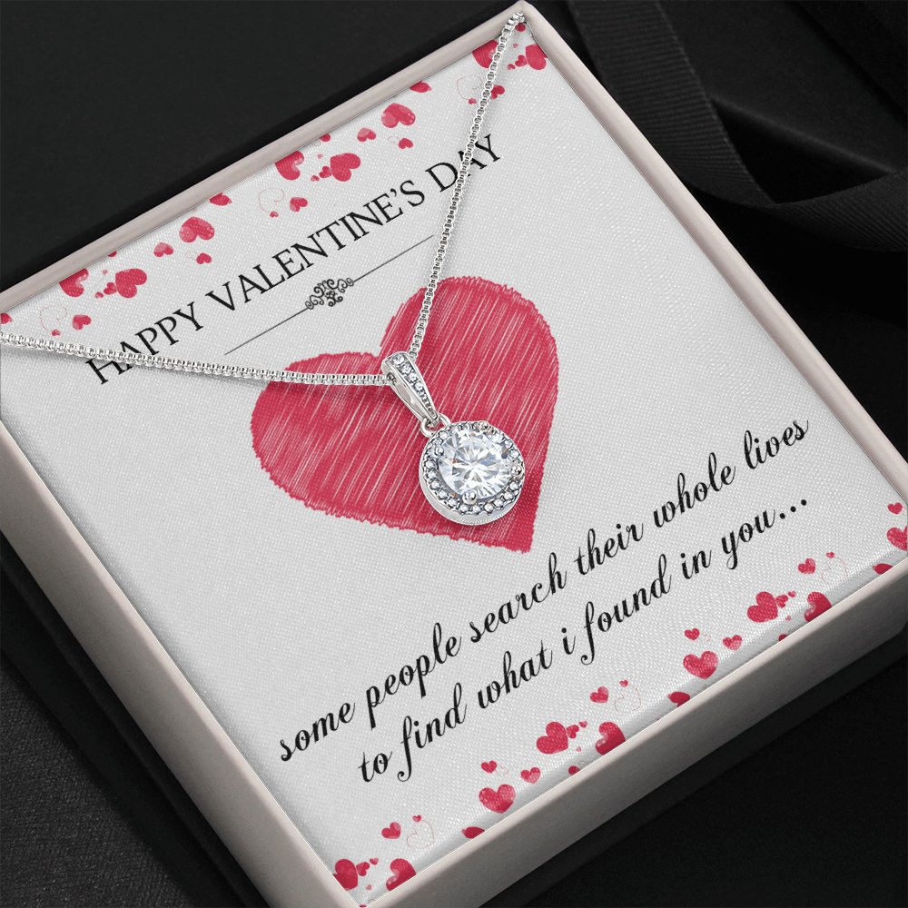 Happy Valentine's Day - What I Found In You - Eternal Hope Necklace - Celeste Jewel