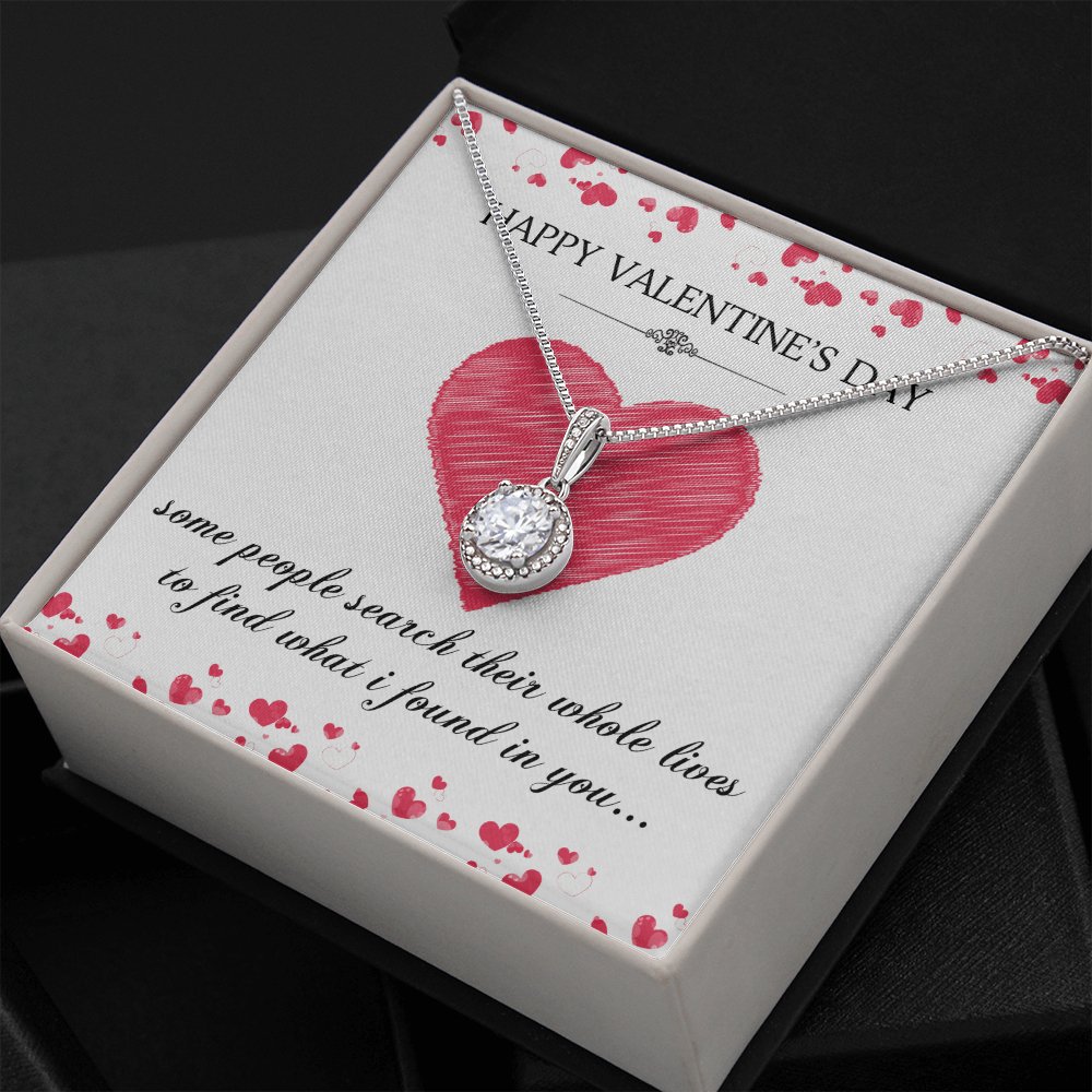 Happy Valentine's Day - What I Found In You - Eternal Hope Necklace - Celeste Jewel