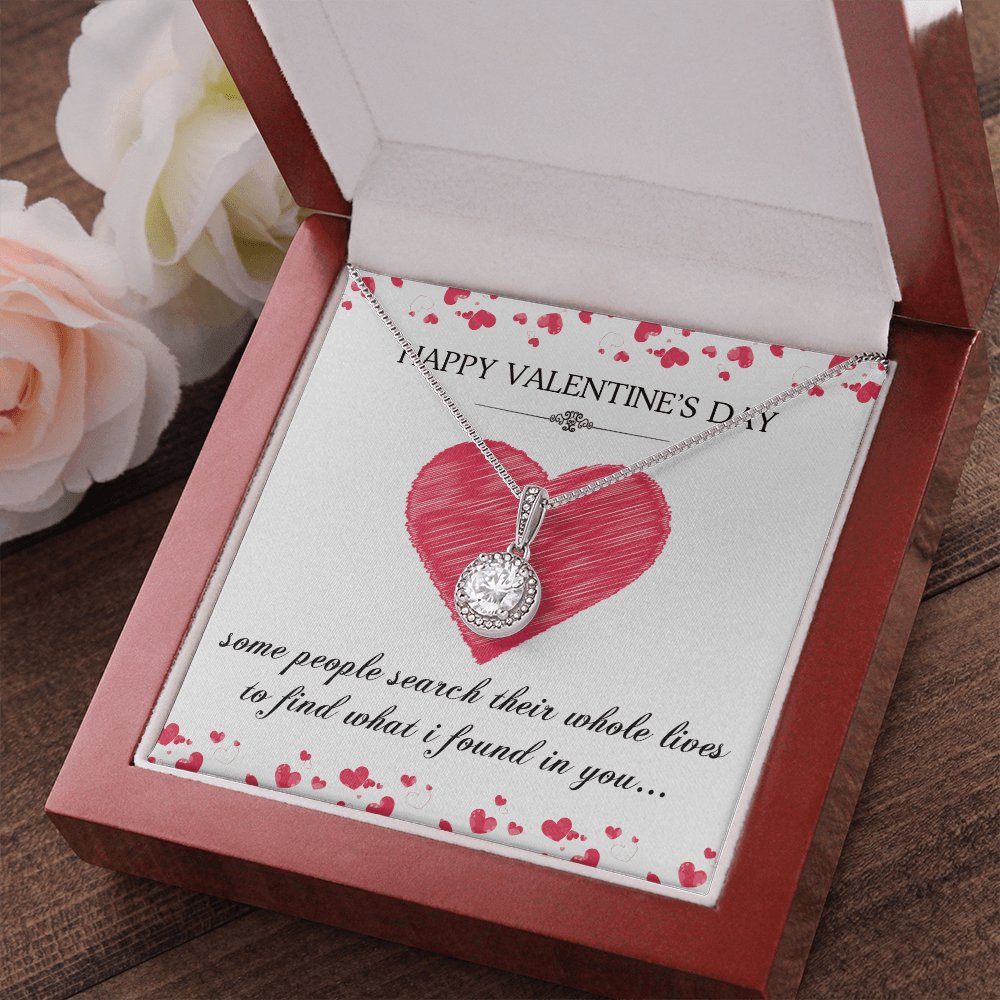 Happy Valentine's Day - What I Found In You - Eternal Hope Necklace - Celeste Jewel