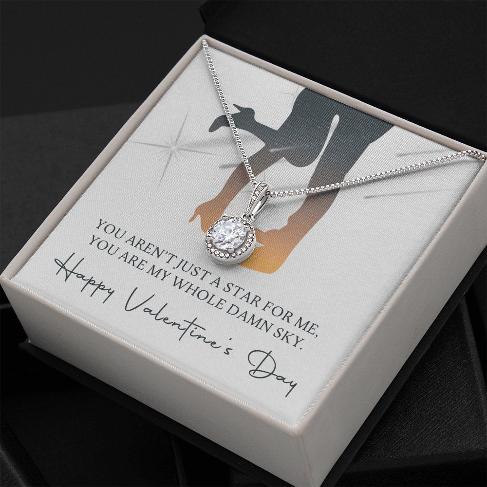 Happy Valentine's Day - Whole Damn Sky - Eternal Hope Necklace - Celeste Jewel
