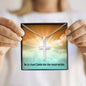He Is Risen - Personalized Cross Necklace - Celeste Jewel