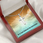 He Is Risen - Personalized Cross Necklace - Celeste Jewel