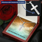 He Is Risen - Personalized Cross Necklace - Celeste Jewel