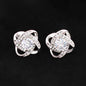 Love Knot Stud Earrings - Celeste Jewel