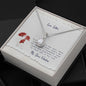 Love Letter - Valentine's Day Gift - Eternal Hope Necklace - Celeste Jewel