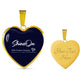 Luxury Graphic Heart Necklace - Celeste Jewel