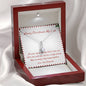 Merry Christmas - Always Stay Happy Together - Sparkling Radiance Necklace - Celeste Jewel